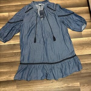 Women’s denim colored dress
